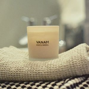 The Duo: Mindful Elation & Renewal Beeswax Candle Set - Vanam Studios - The Duo: Mindful Elation & Renewal Beeswax Candle Set