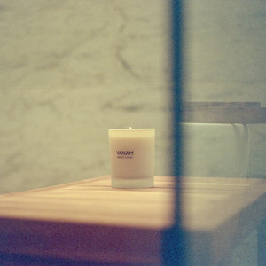 Mindful Renewal Beeswax Candle -  Vanam Studios